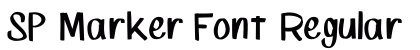 SP Marker Font Regular preview