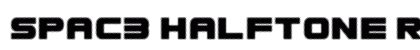Spac3 halftone Regular preview