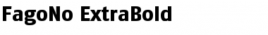 FagoNo-ExtraBold Bold Font