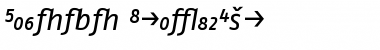 FagoNo-ItalicExp Regular Font