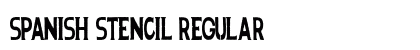 Spanish Stencil Regular preview
