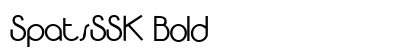 SpatsSSK Bold preview