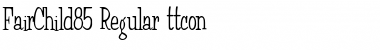Download FairChild85 Font