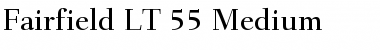 Fairfield LT Medium Regular Font