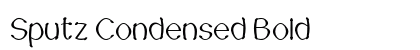 Sputz Condensed Bold Preview