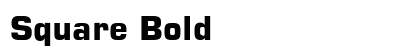 Square Bold preview