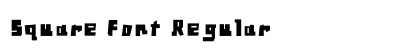 Square Font Regular preview