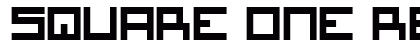 Square One Regular Preview