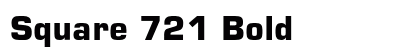 Square 721 Bold Preview