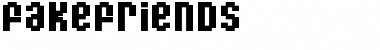 FakeFriends Regular Font