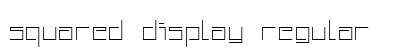 Squared Display Regular preview