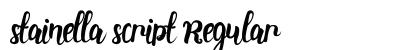 stainella script Regular preview