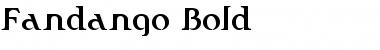 Fandango Bold Font