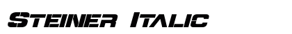 Steiner Italic Preview
