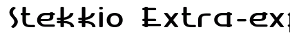 Stekkio Extra-expanded Regular Preview