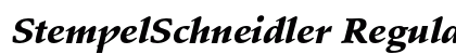 StempelSchneidler Regular preview