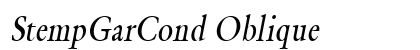 StempGarCond Oblique Preview