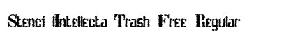 Stenci lIntellecta Trash Free Regular preview