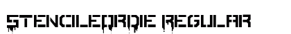 StencileOrDie Regular preview