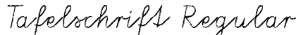 Tafelschrift Regular preview