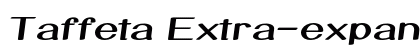 Taffeta Extra-expanded Bold Preview