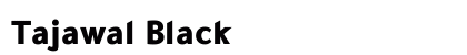 Tajawal Black preview