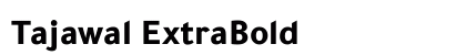 Tajawal ExtraBold Preview