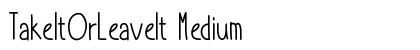 TakeItOrLeaveIt Medium preview