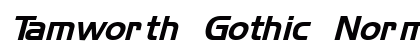 Tamworth Gothic Normal preview