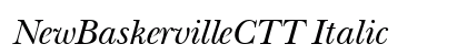NewBaskervilleCTT Italic preview