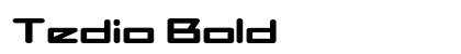 Tedio Bold preview