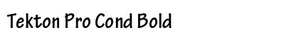 Tekton Pro Cond Bold preview