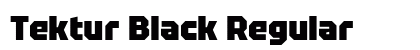 Tektur Black Regular preview