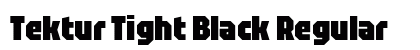 Tektur Tight Black Regular preview