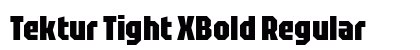 Tektur Tight XBold Regular preview