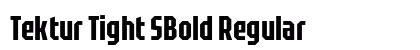 Tektur Tight SBold Regular preview