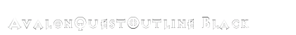 AvalonQuestOutline Black Preview
