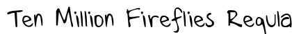 Ten Million Fireflies Regular preview