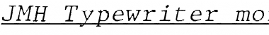Download JMH Typewriter mono Fine Under Font Download JMH Typewriter mono Fine Under Font