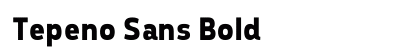 Tepeno Sans Bold Preview