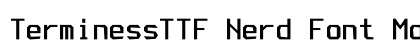 TerminessTTF Nerd Font Mono Bold Preview