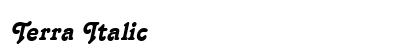 Terra Italic Preview