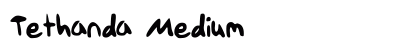 Tethanda Medium preview