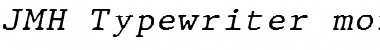 Download JMH Typewriter mono Font