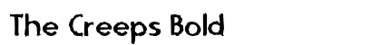 The Creeps Bold preview