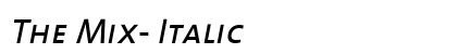 The Mix- Italic preview