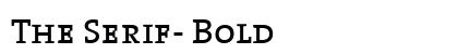 The Serif- Bold preview