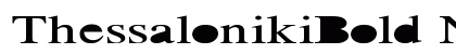Thessaloniki_Bold Normal preview