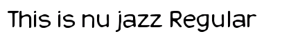 This is nu jazz Regular preview