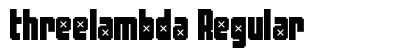 threelambda Regular preview